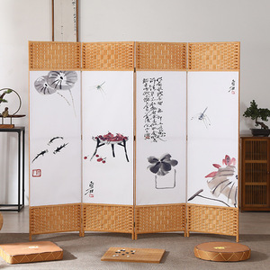 Gấp Màn hình Phòng Divider Phong cách Trung Quốc bằng gỗ màn hình gỗ Mô hình phòng Divider - Product Image 5