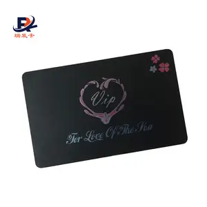 Fast Delivery Black PVC VIP Visiting Card Manufacturer in China