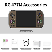 Retroid Pocket Mini V2 3.92 pouces OLED grand écran classique rétro Android lecteur de jeu portable SD865 avec Communication Wi-Fi