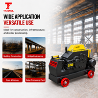 Machine à couper les barres d'armature électrique GQ45, coupeur de barres d'acier robuste, équipement haute efficacité pour la construction