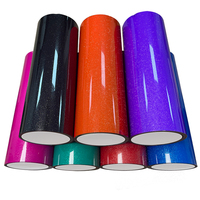 Décalcomanies permanentes en vinyle facile à couper et à couper les mauvaises herbes Vinyle à coupe permanente 50 mètres PVC Shimmer Rollo De Papel Vinil Adhesivo