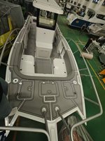 Bateau de plaisance et de pêche en aluminium soudé, catamaran à console centrale, nouveau design Gospel, 7,9 m (26 pieds), avec passerelle