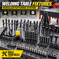 Fixations de soudage D28 D16, table de soudage modulaire, pinces, équerres, goupilles de positionnement et accessoires de fixation