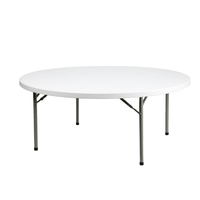 Support métallique circulaire non pliable pour table ronde de restaurant