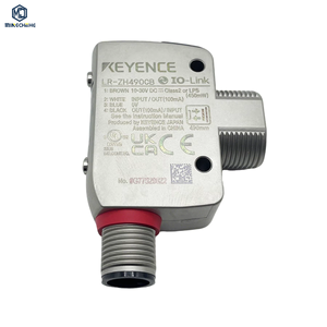 เซ็นเซอร์เลเซอร์ Lr Zh490cb Cmos แบบเกลียว M18 ระยะตรวจจับ 490 มม. สามารถสลับโหมด Npn Pnp ได้ มาตรฐานกันน้ำ IP68 IP69k รองรับ Io Link - Product Image 1