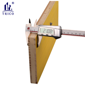 Ván ép ván khuôn bê tông 21mm 27mm ván ép 3 lớp bảng màu vàng bảng điều khiển triply - Product Image 2