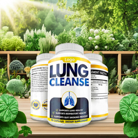Capsules à base de plantes halal pour arrêter de fumer avec L-Tryptophane et Molène, dosage 100-600mg, soulagement du stress, nettoyage pulmonaire pour adultes