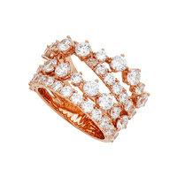 Bague Couronne en Argent Sterling 925 avec Zircone Cubique, Bijoux Gemnel