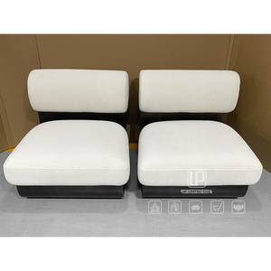 Foshan Factory Wholesale Price Bar <b>Stool</b> & <b>Ottomans</b> High Quality Black Base White Leather Low Square <b>Stool</b> Square <b>Stool</b> - Product Image 1