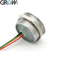 GROW GM60 Anneau de contrôle LED en acier inoxydable Interface UART 1D/2D Code à barres QR Code Barcode Reader Module