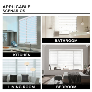 Cortina de cebra de elevación eléctrica, <span class=keywords><strong>tela</strong></span> de tres capas, cortina Shangri-La, cortinas de lujo para sala de estar de Hotel - Product Image 6