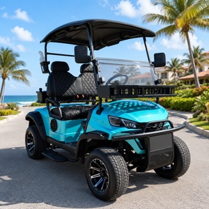 Voiturette de <span class=keywords><strong>golf</strong></span> électrique Beech Forest 2, 4 ou 6 places, moteur AC 72V 7.5KW, batterie au lithium, pour chemins forestiers, ponts, transport de bois et caisses - Product Image 1