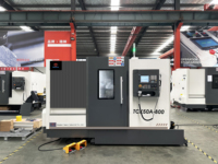 Tour CNC de précision TCK50A-800, diamètre de rotation 560 mm, tour CNC à lit incliné robuste TCK50Ax800, machine de tournage 2 axes