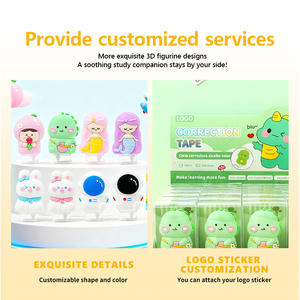 Cute Dinosaur <strong>Correction</strong> Tape, Kids-Friendly Smooth Cover Tape for School Office <strong>Writing</strong> <strong>Supplies</strong> - Product Image 5