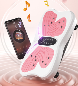 Neue Schmetterlings form Heimgebrauch Ganzkörper-Vibrations platte Maschinen körper Abnehmen Abnehmen Massage Vibrations plattform Übungen - Product Image 4