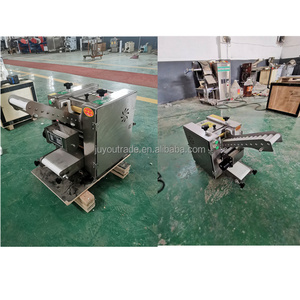 JUYOU <span class=keywords><strong>Mini</strong></span> Procesadora Automática Para Máquina de Empanada de Acero Inoxidable 110V 220V Dumpling Skin Press Wrapper Making <span class=keywords><strong>Mac</strong></span> - Product Image 6