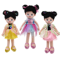 Poupée en peluche douce faite main, pour enfant, jolie poupée de chiffon, bon marché, vente en gros, jouet en peluche, tendance
