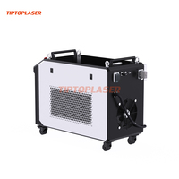 Machine de nettoyage au laser à fibre refroidie par eau de 1000 W, laser pulsé pour l'élimination de la rouille, de la peinture et des revêtements sur les métaux industriels