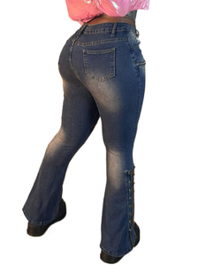 Supporto <span class=keywords><strong>per</strong></span> la personalizzazione <span class=keywords><strong>pantaloni</strong></span> a zampa di lavaggio Jeans da donna <span class=keywords><strong>pantaloni</strong></span> Jeans invernali elasticizzati da donna Boyfriend Jeans da donna <span class=keywords><strong>pantaloni</strong></span> da ragazza - Product Image 4