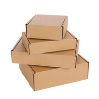 Grandes boîtes en carton kraft pour avions avec lamination brillante et revêtement UV pour l'expédition