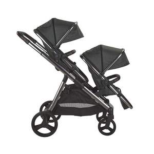 Poussette tout-en-un VICO pour deux bébés nouveau-nés, siège auto, lit de voyage, landau léger en aluminium, pliable, conforme à la norme EN1888 - Product Image 2