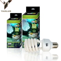 Lampe UVB pour reptiles, ampoule de terrarium tropical E27 26W pour tortue, lézard, caméléon, habitat, synthèse du calcium