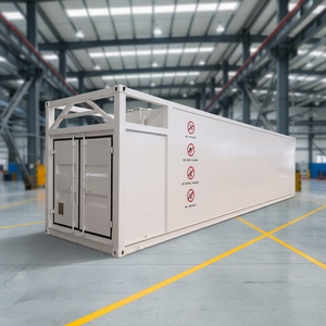 <span class=keywords><strong>Station</strong></span> de ravitaillement en conteneurs standard 20 pieds 40 pieds avec réservoir de stockage à double paroi en acier et distributeur de carburant Neuf - Product Image 5