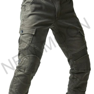 Custom Men's Racing Pants Genuine Summer Riding Motorcycle Anti-fall Equipment Four Seasons <b>Stretch</b> <b>Denim</b> Trousers - Product Image 5