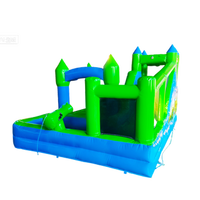 Château gonflable pour enfants, petit toboggan aquatique pour enfants, petit château de piscine pour enfants, château pour la maison