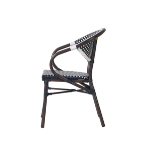 Sedie da Esterno per Ristoranti, Caffè, Hotel, Terrazze e Giardini - Sedie da Pranzo Moderne Impilabili in Rattan - Product Image 5