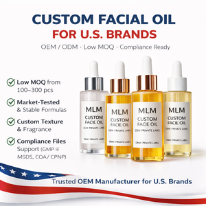 Soin de la peau coréen bio personnalisé MLM, sérum de soin de la peau, huile corporelle éclatante pour le visage, marque privée - Product Image 5
