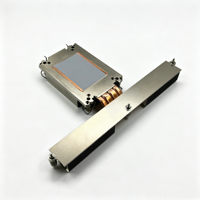 Dissipateur thermique pour processeur de serveur 320W 1U pour socket LGA4677-M85, 4 caloducs en cuivre, base en cuivre massif, ailettes de refroidissement en aluminium de 0,3 mm d'épaisseur