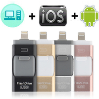 Unidad Flash USB OTG 3 en 1, logotipo personalizado gratis, compatible con múltiples formatos de decodificación, para regalos de empresa