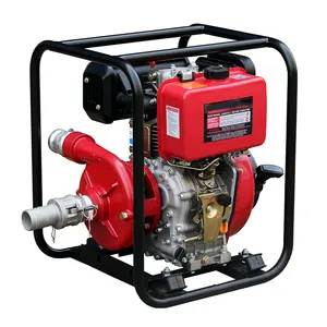 GXNewland China Air Cooled Engine 2Inch Electric Start Firefighting Useful Diesel Water Pump