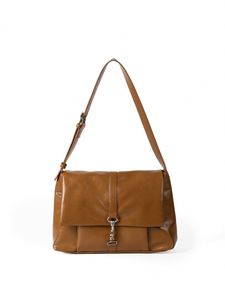 Bolso de Hombro Clásico Cuadrado Negro de Gran Capacidad en Cuero PU Suave con Cierre Metálico y Solapa, Bolsos de Mensajero para Mujer - Product Image 3