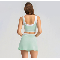Conjunto Deportivo Corto para Mujer, Transpirable, de Alta Elasticidad, Secado Rápido, para Yoga, Gimnasio, Fitness y Deportes, Marca FH Custom Factory