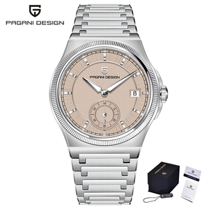 Reloj Mecánico para Hombre PAGANI DESIGN YS029 de 42 mm con Esfera Simple de Textura Mate, Cristal de Zafiro, Acero Inoxidable, Resistente al Agua - Product Image 1