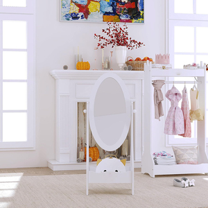 Espejo Infantil de Pie con Almacenamiento y Diseño de Madera - Product Image 4