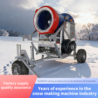 Machine à neige pour station de ski, canon à neige pour sports d'hiver, assure une production de neige ininterrompue en toutes conditions