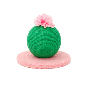 Venta al por mayor gato espada hierba bolas auto-entretenido no-disquete Vertical rascador tablas <span class=keywords><strong>para</strong></span> mascotas juguetes rascador - Product Image 5