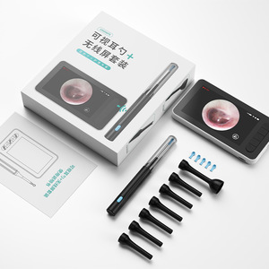 Wireless visual ear <b>pick</b>, ear cleaning <b>tool</b> with light-<b>up</b> function, no app download required, comes with a built-in visual ear - Product Image 2