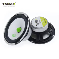 Pabrik Grosir Desain Baru 6.5 Inch 2-Way Komponen Mobil Speaker Berbagai Mobil Audio Midrange Speaker dengan Tweeter