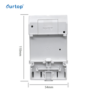Ourtop programa diario interruptor de tiempo analógico interruptor de temporizador analógico electrónico 16A,4A
