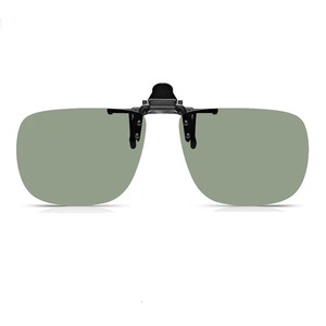 Lentes de Sol con Clip Polarizadas UV400 Tipo 3 con Lentes TAC y Marco de Metal TR Unisex para Protección Solar al Conducir - Product Image 3