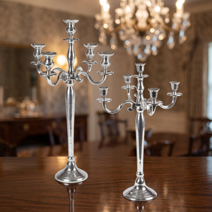 <b>Tall</b> Gold Wedding Flower Vase Metal Candelabra Candle Holder <b>Table</b> Centerpiece Flower Stand Wedding Decoration - Product Image 4