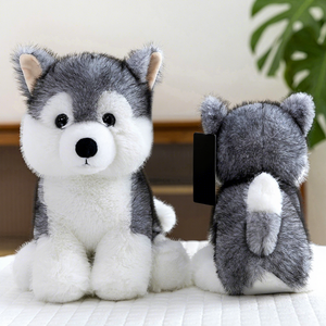 Lindo y Seguro Peluche de Perro Súper Suave con Alivio del Estrés para Regalo de Bebé y Fiestas Infantiles - Product Image 1