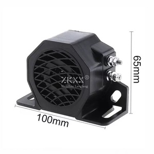 สัญญาณเตือนถอยหลัง 12-48V สัญญาณเตือนถอยหลังแบบเสียง สำหรับรถก่อสร้าง รถยก รถบรรทุกหนัก - Product Image 2