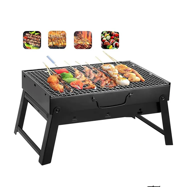 Hot Sale Foldable Outdoor BBQ Grill BBQ Portable Charcoal Grill