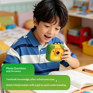 Caméra Intelligente IA pour Enfants avec Impression Instantanée, Commande Vocale, Génération d'Images, Création <span class=keywords><strong>de</strong></span> Scènes, Jouet Éducatif, Cadeau <span class=keywords><strong>de</strong></span> Vacances, 32 Go - Product Image 4