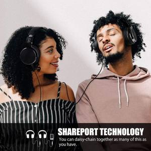 <span class=keywords><strong>Casque</strong></span> <span class=keywords><strong>filaire</strong></span> supra-auriculaire haute résolution pour monitoring et mixage en studio, isolation phonique HiFi avec micro, câble 3,5 mm de 3 m – Meilleures ventes - Product Image 5